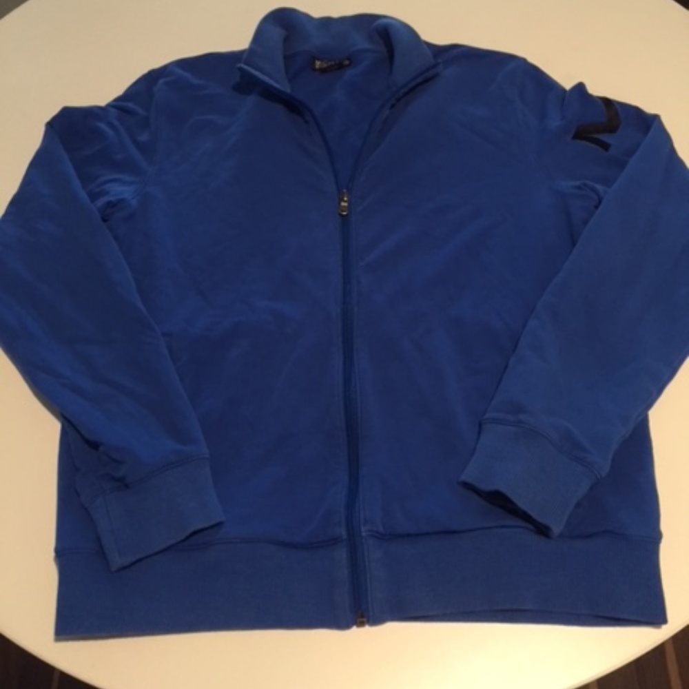 Mens Michael Kors Blue Full Zip Jacket M